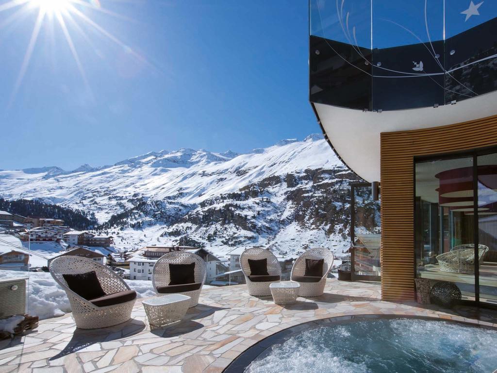 Hotel Gotthard-Zeit Obergurgl Exteriör bild