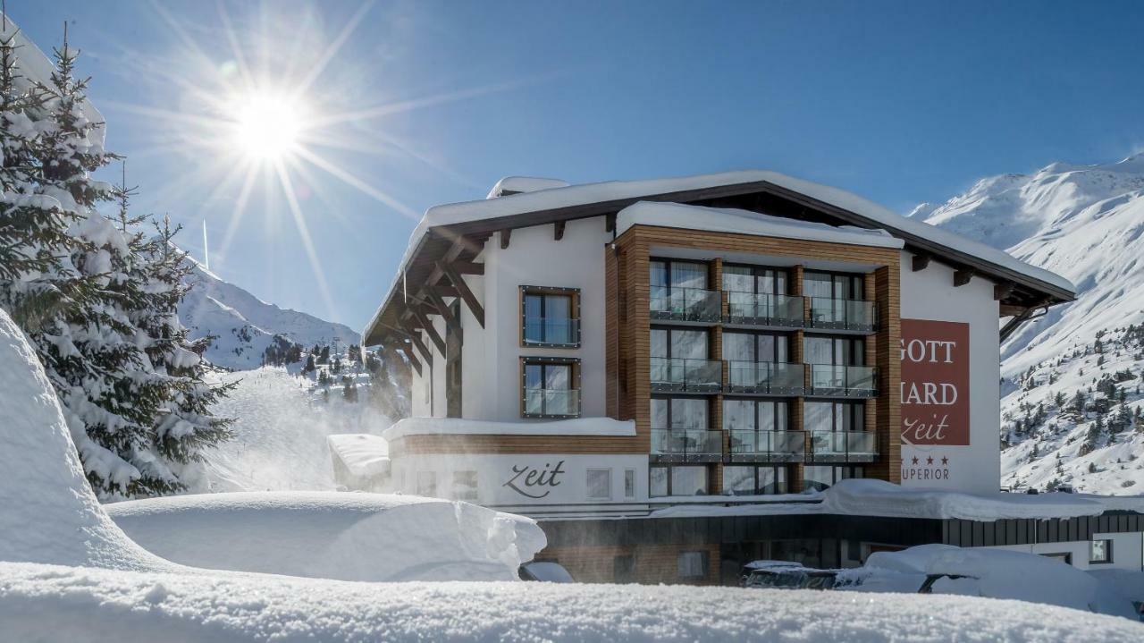Hotel Gotthard-Zeit Obergurgl Exteriör bild