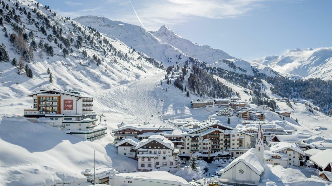 Hotel Gotthard-Zeit Obergurgl Exteriör bild